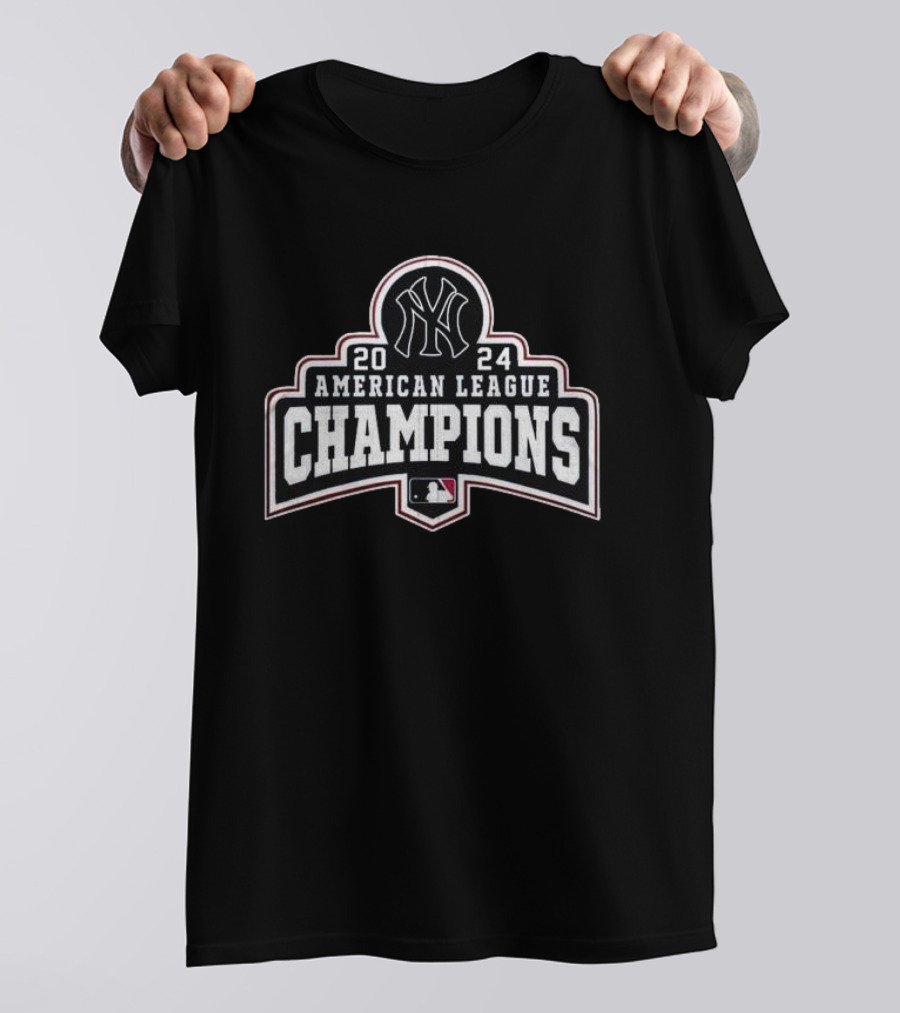New York Yankees 2024 American League Champions T-Shirt
