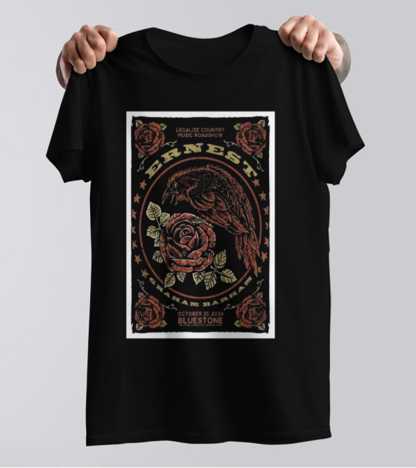 Ernest Legalize Country Music Roadshow Graham Barham October 25 2024 The Bluestone Columbus OH T-Shirt