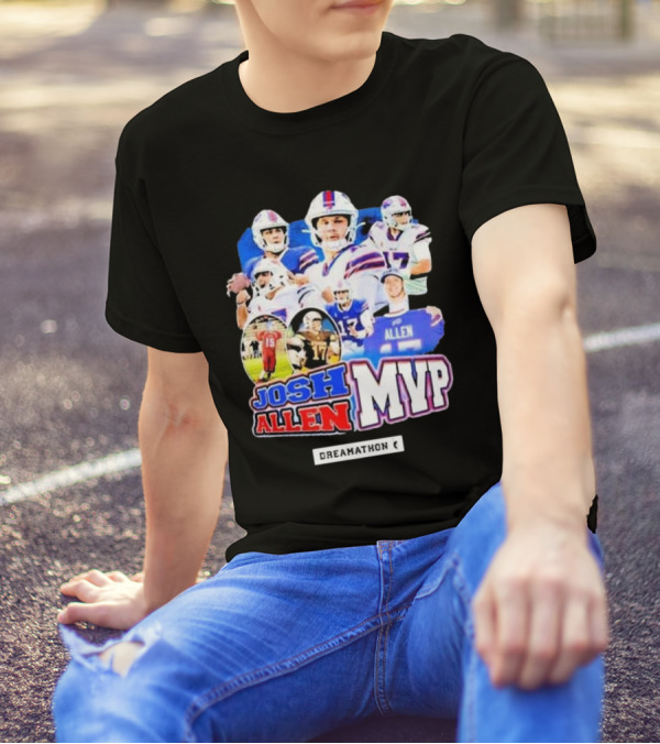 Josh Allen MVP Buffalo Bills Dreamathon Highlights T-Shirt