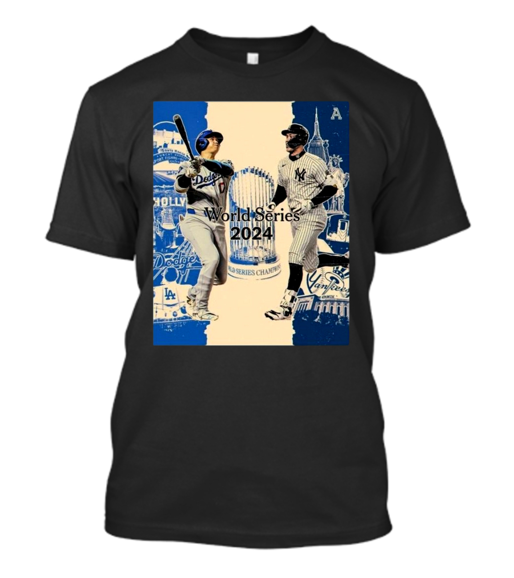 World Series 2024 Los Angeles Dodgers New York Yankees T-Shirt