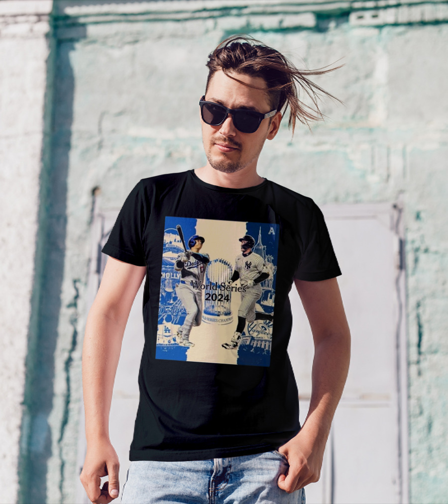 World Series 2024 Los Angeles Dodgers New York Yankees T-Shirt