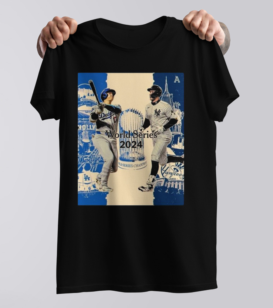 World Series 2024 Los Angeles Dodgers New York Yankees T-Shirt