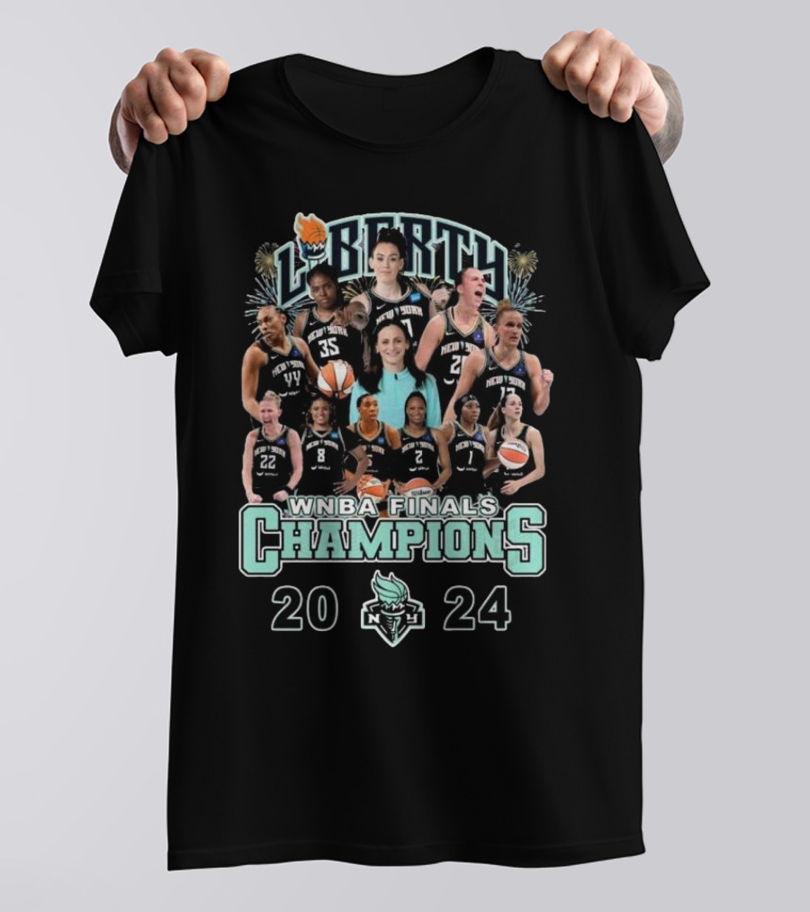 New York Liberty WNBA Finals Champions T-Shirt