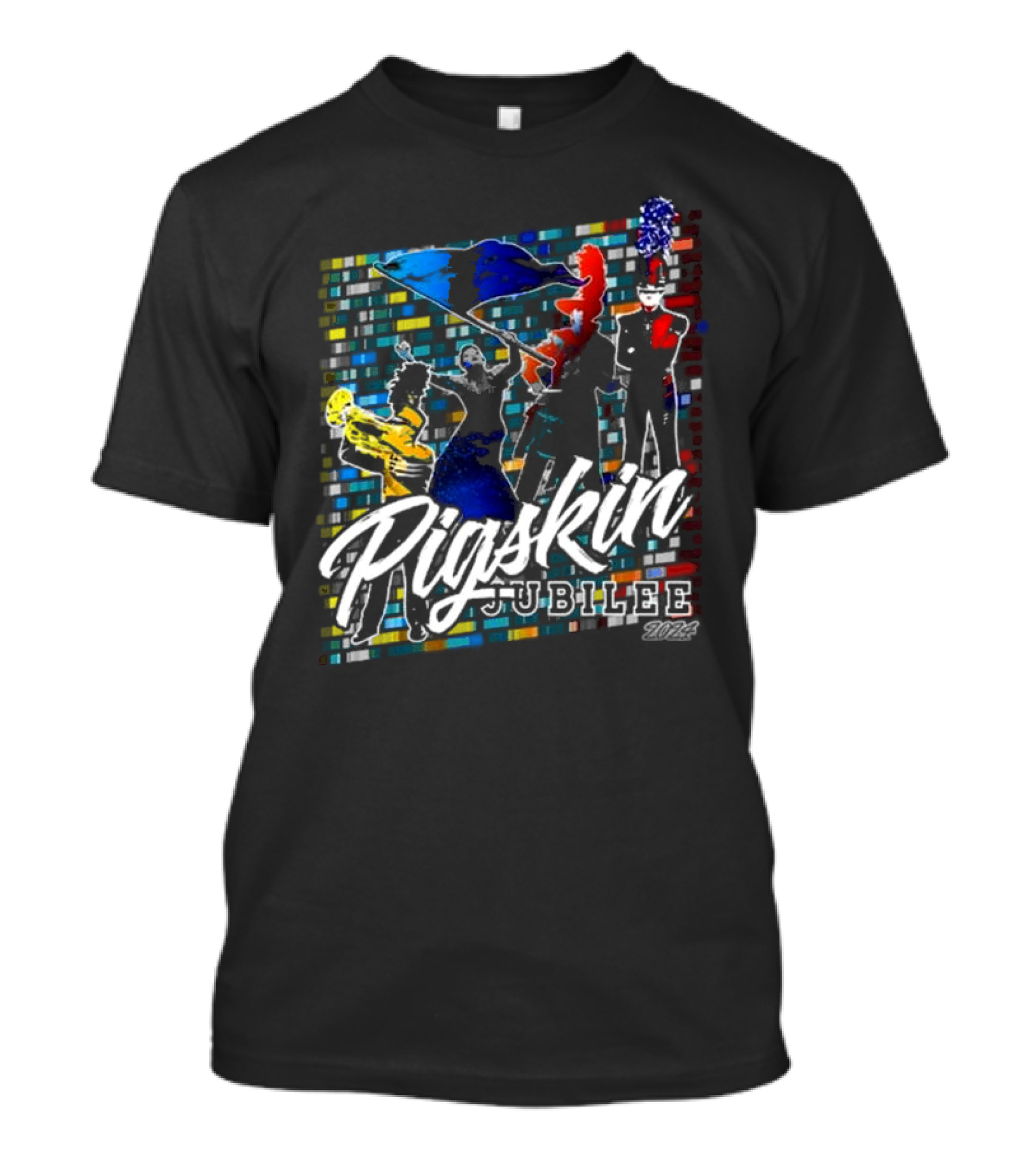Pigskin Jubilee Marching Band Celebration T-Shirt