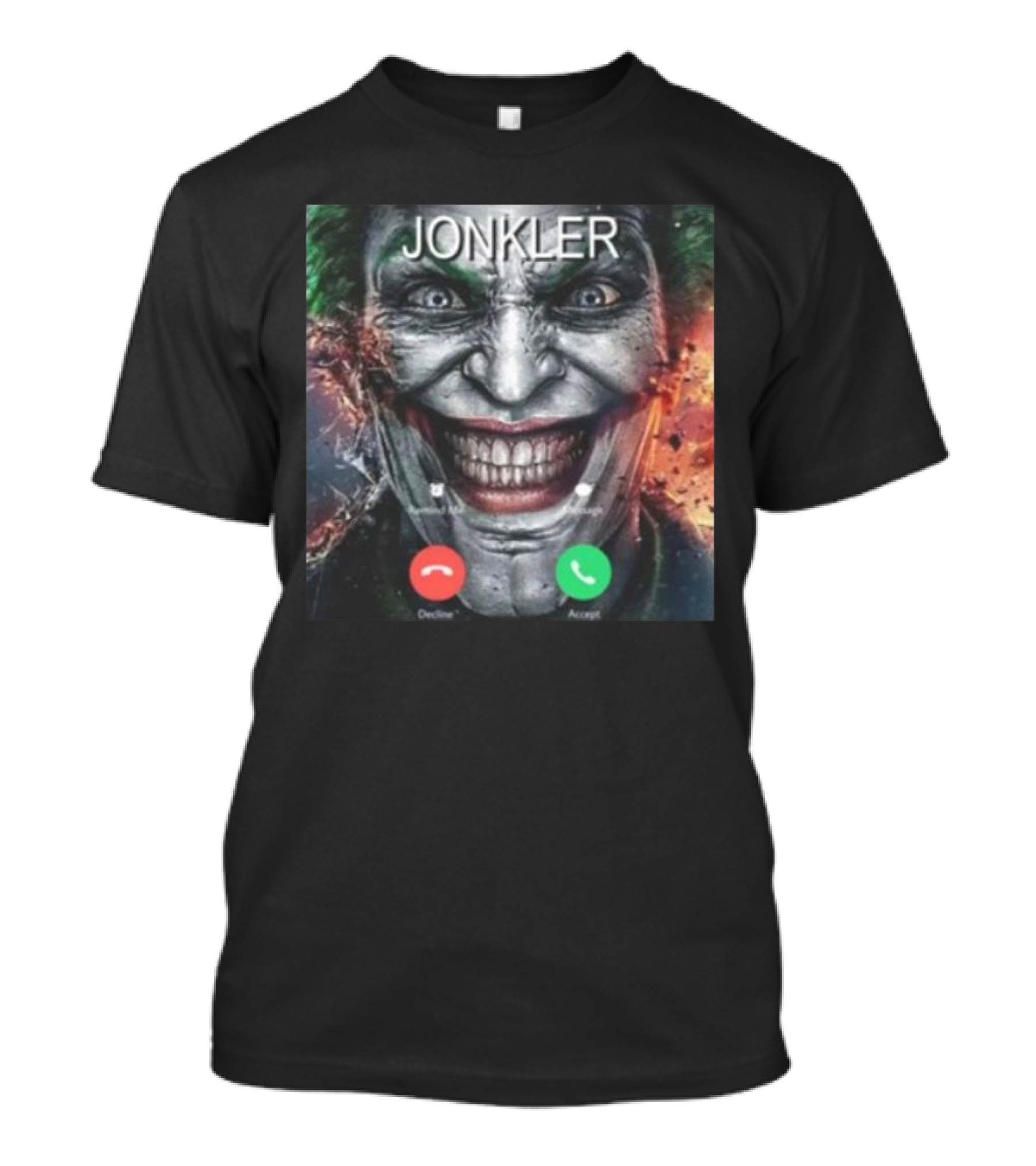 Jonkler Incoming Call Decline Accept T-Shirt