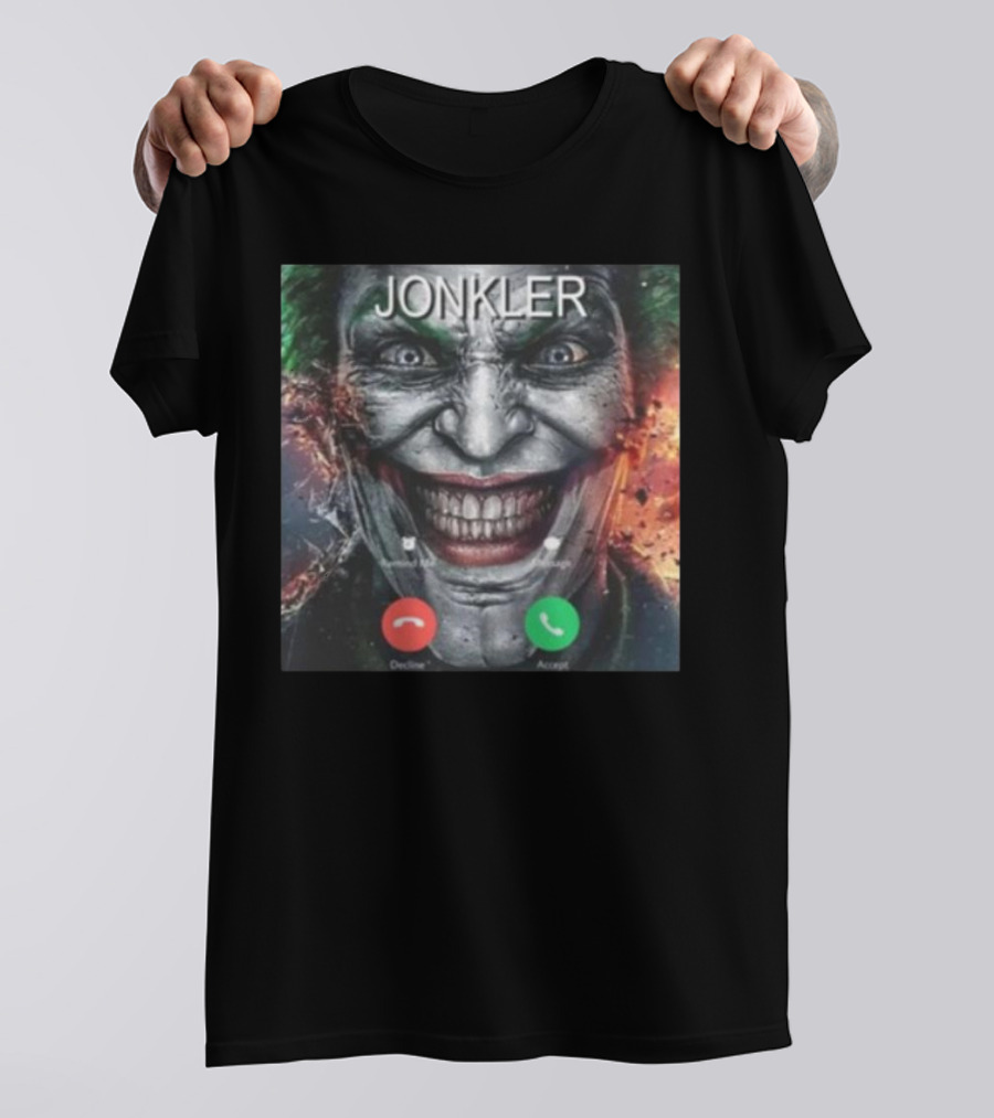 Jonkler Incoming Call Decline Accept T-Shirt
