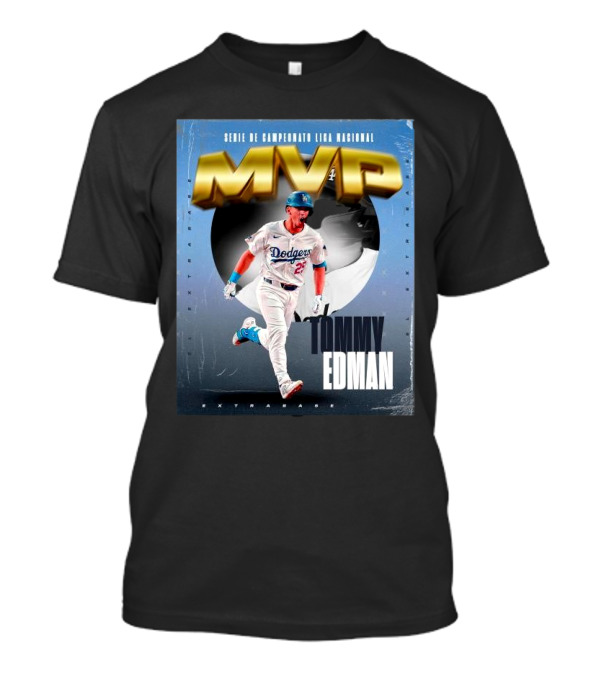 Tommy Edman Los Angeles Dodgers MVP Serie De Campeonato Liga Nacional T-Shirt