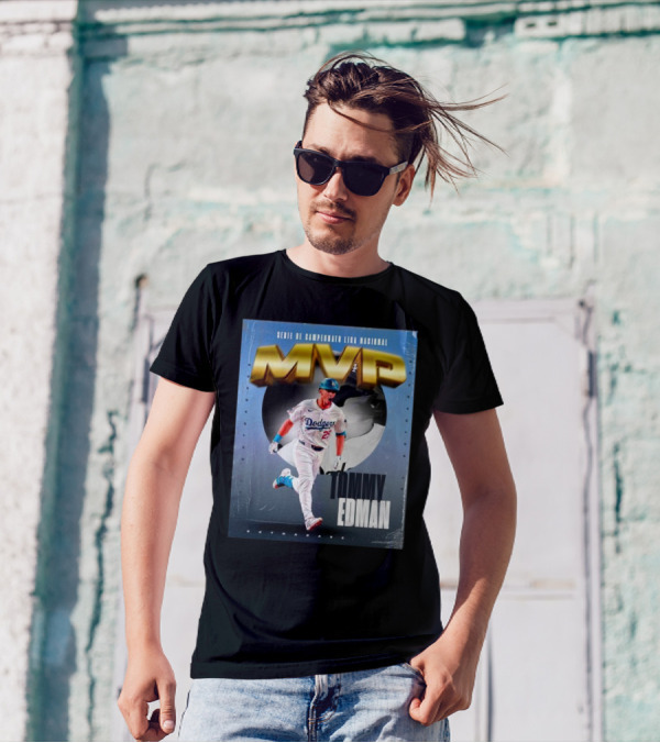 Tommy Edman Los Angeles Dodgers MVP Serie De Campeonato Liga Nacional T-Shirt