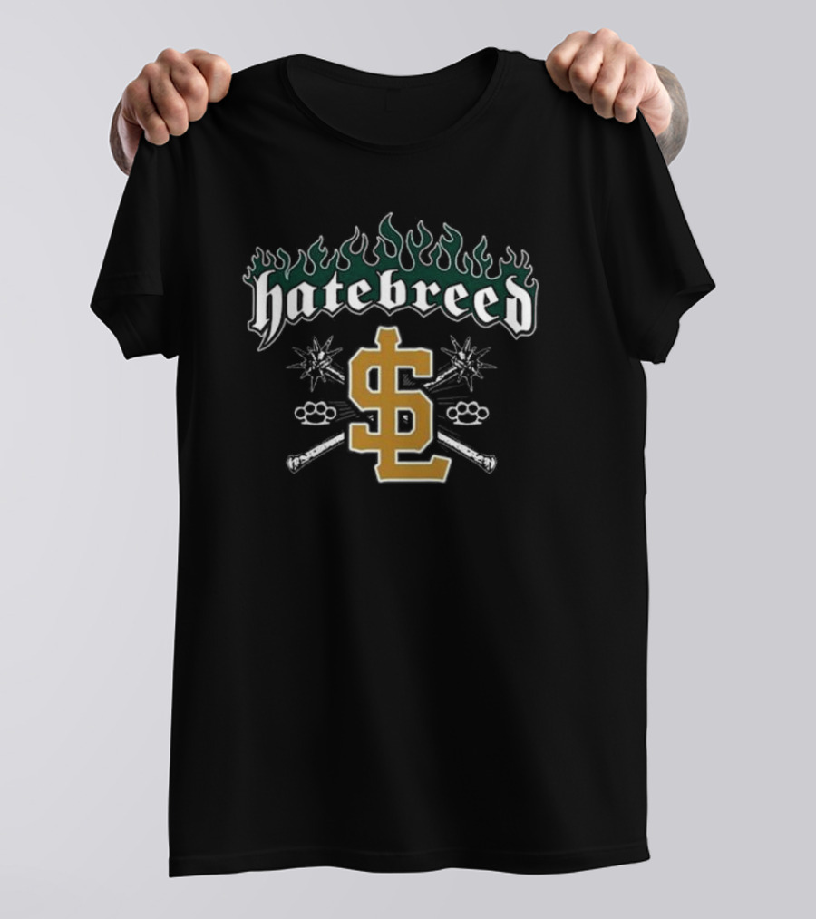 Hatebreed SL Logo October 22 2024 The Complex Salt Lake City UT T-Shirt