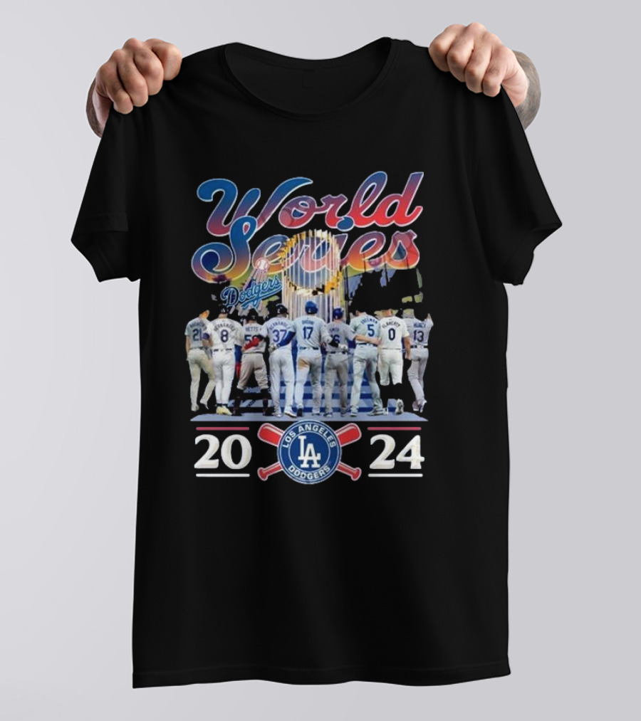 Los Angeles Dodgers 2024 World Series Players T-Shirt
