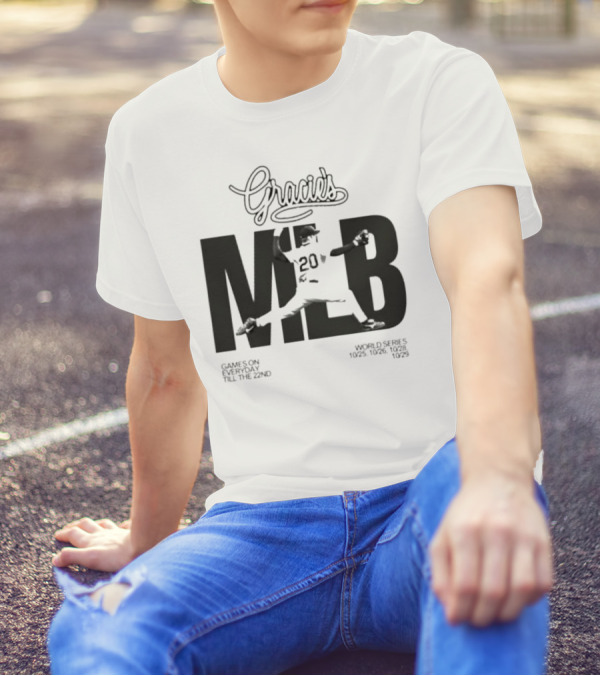 Gracie’s MLB Games On Everyday Till The 22nd World Series 10.25 10.26 10.28 10.29 T-Shirt