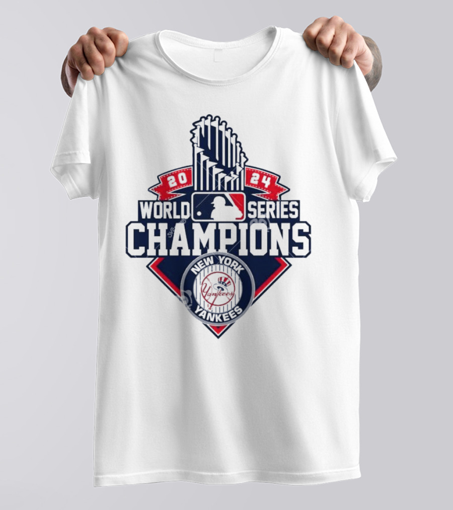 New York Yankees 2024 World Series Champions T-Shirt