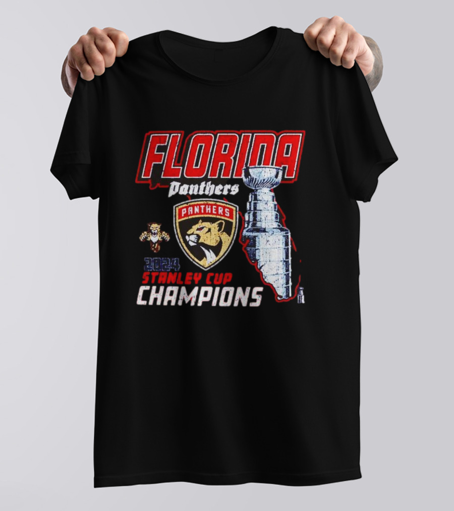 Florida Panthers 2024 Stanley Cup Champions T-Shirt