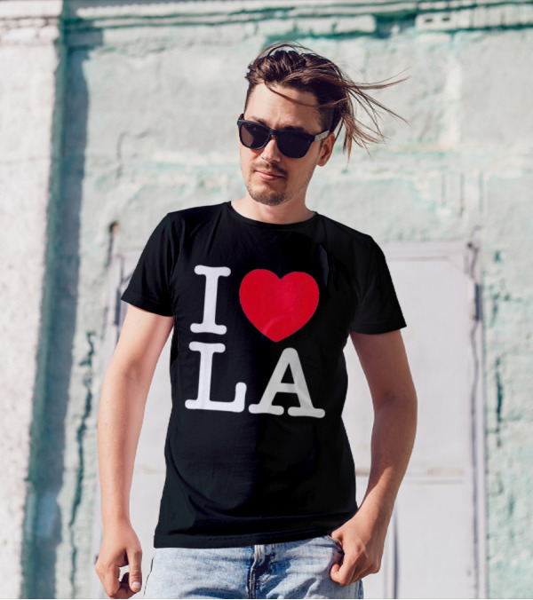 I Love LA Baseball Los Angeles Dodgers T-Shirt