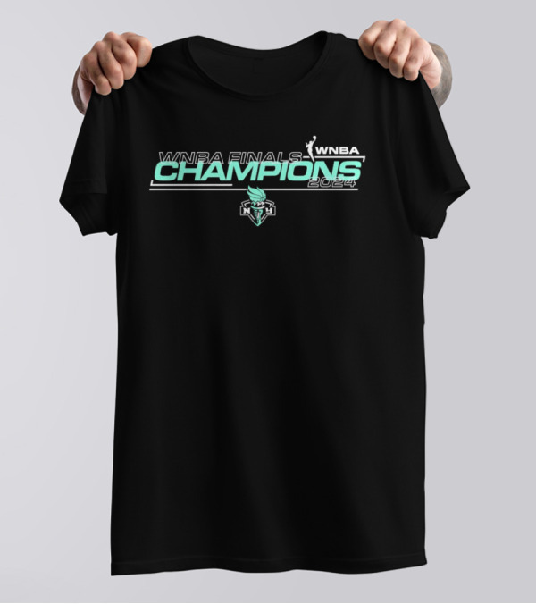 WNBA Finals Champions 2024 New York Liberty Champions WNBA T-Shirt