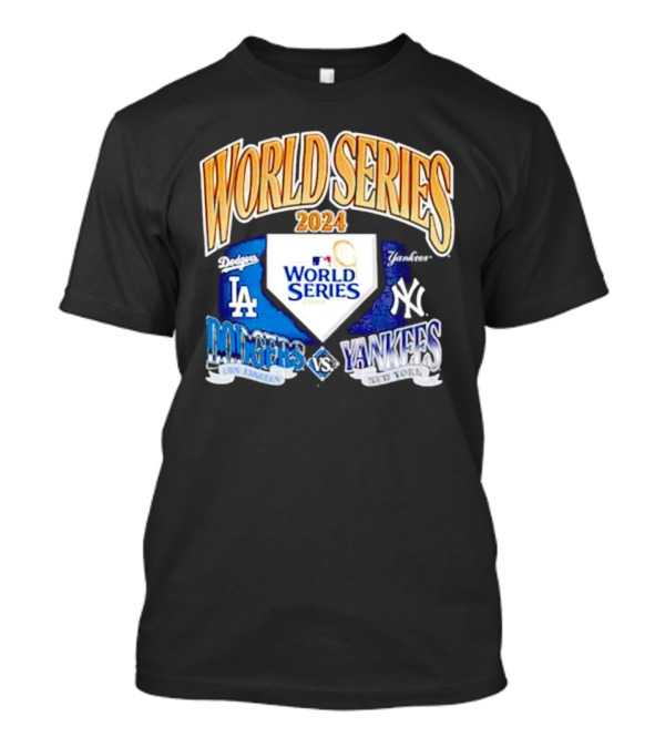 World Series 2024 Dodgers Los Angeles Vs Yankees New York T-Shirt