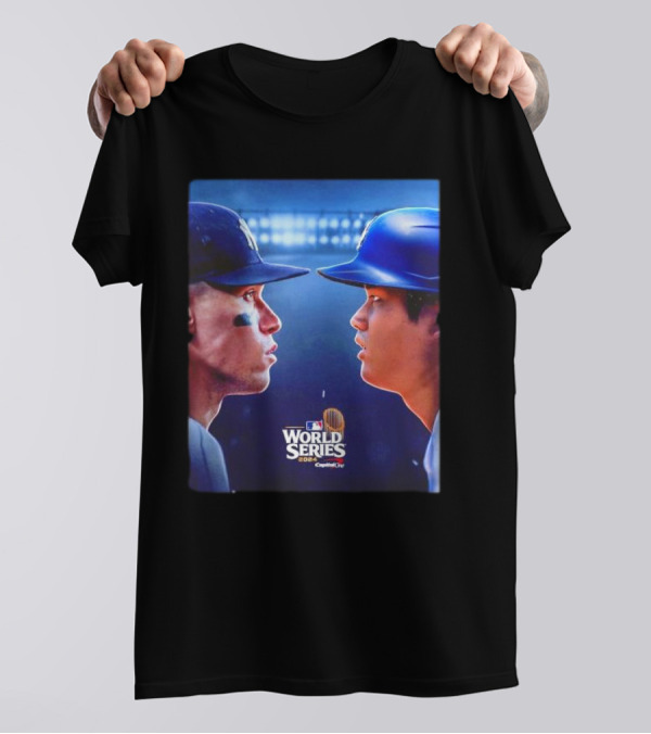 World Series 2024 Aaron Judge Vs Shohei Ohtani MLB Stars T-Shirt