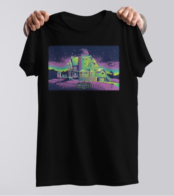 Beetlejuice Haunted House Halloween Burton T-Shirt
