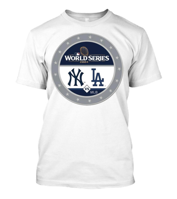 World Series 2024 MLB New York Yankees Vs Los Angeles Dodgers T-Shirt