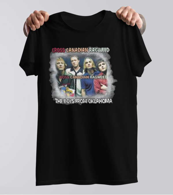 Cross Canadian Ragweed Live At Texas The Boys From Oklahoma T-Shirt