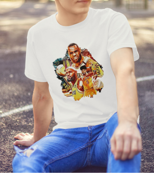 Lebron James Bronny James Lakers Be The Goat T-Shirt