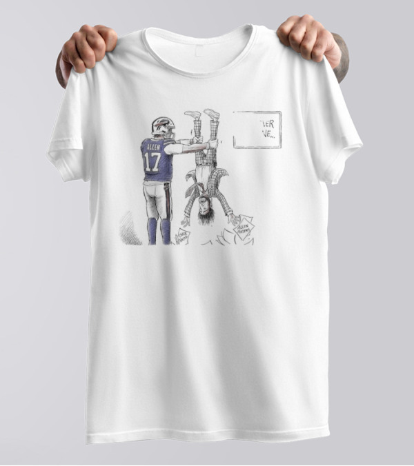 Buffalo Bills Josh Allen Over Throwing Allen Haters T-Shirt