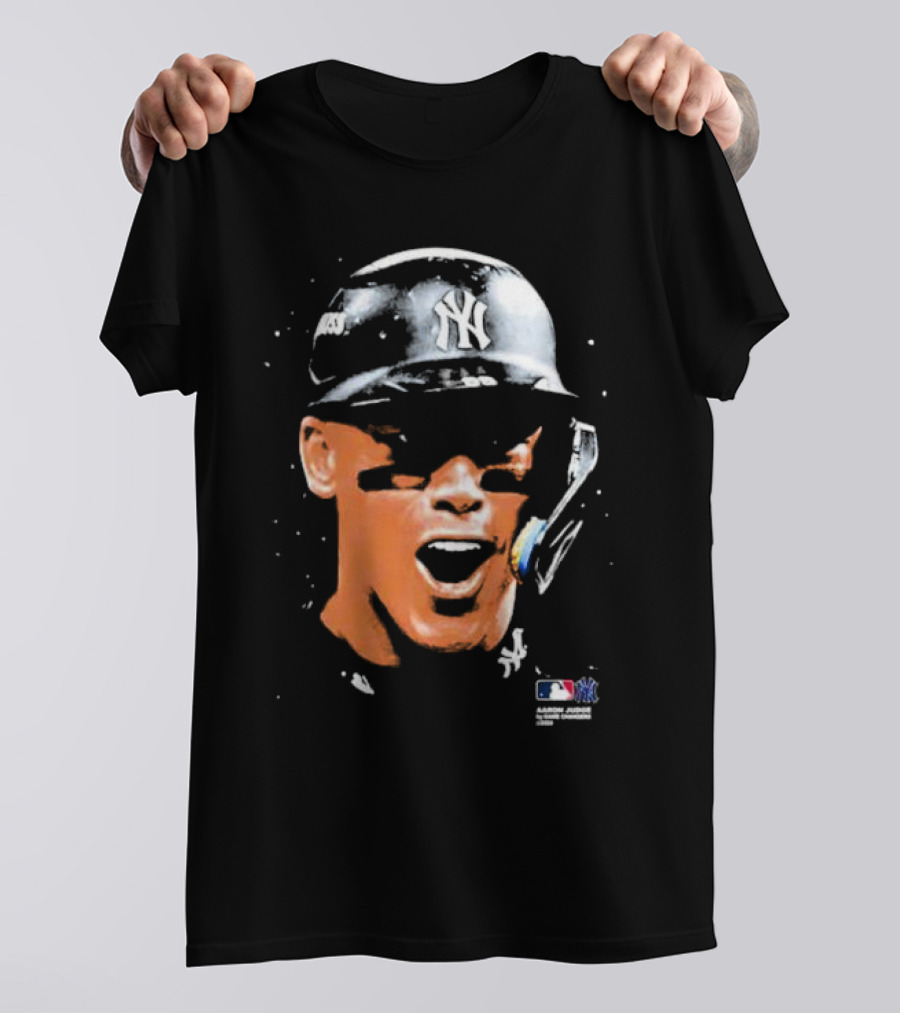 Aaron Judge New York Yankees MLB Big Face T-Shirt