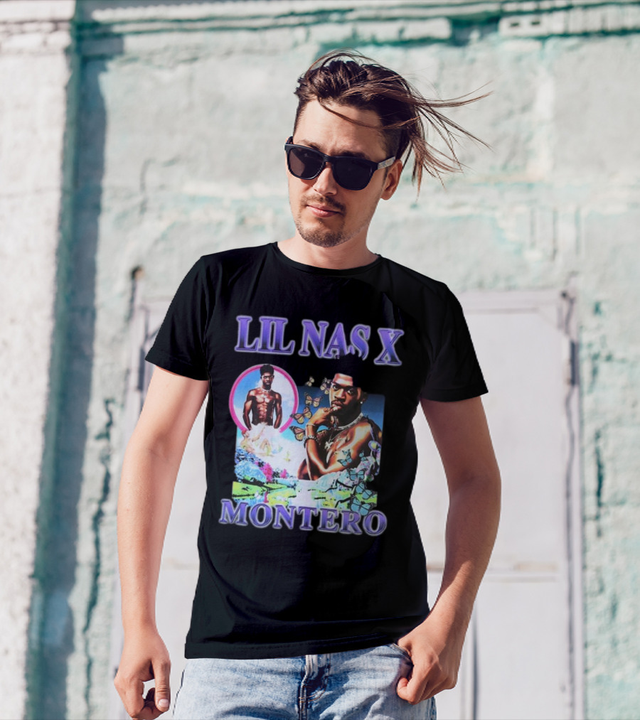 Lil Nas X Montero Butterflies Surreal T-Shirt