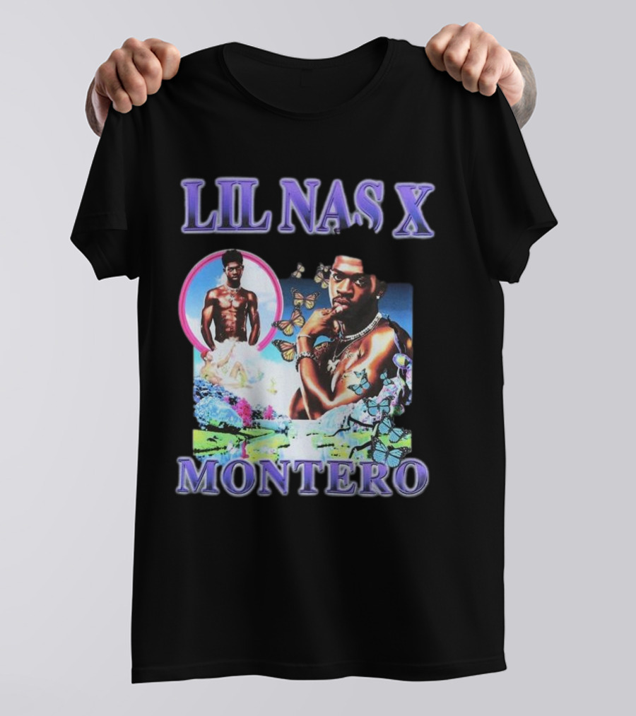 Lil Nas X Montero Butterflies Surreal T-Shirt