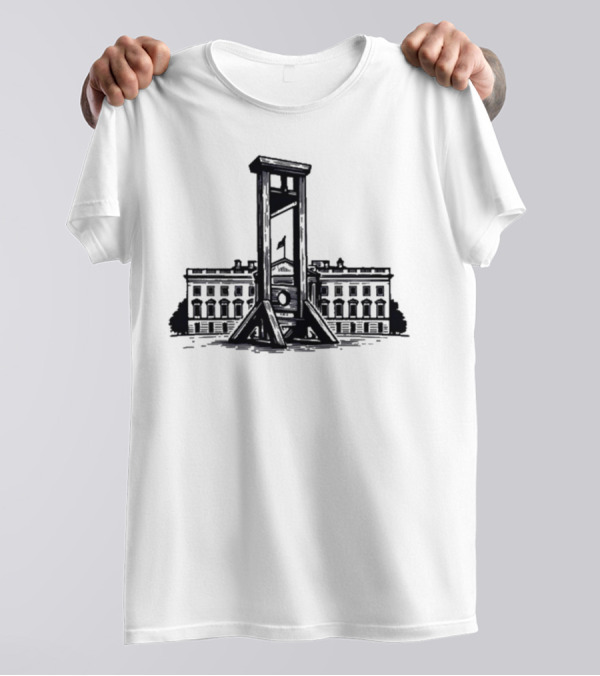 Guillotine Over Capitol 2024 Hasanabi No More Presidents T-Shirt