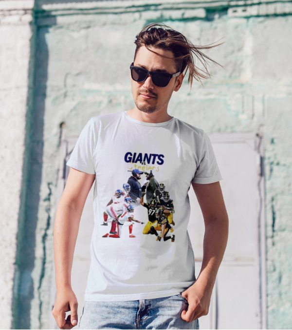 New York Giants Vs Pittsburgh Steelers Brian Daboll And Mike Tomlin Football Matchup T-Shirt
