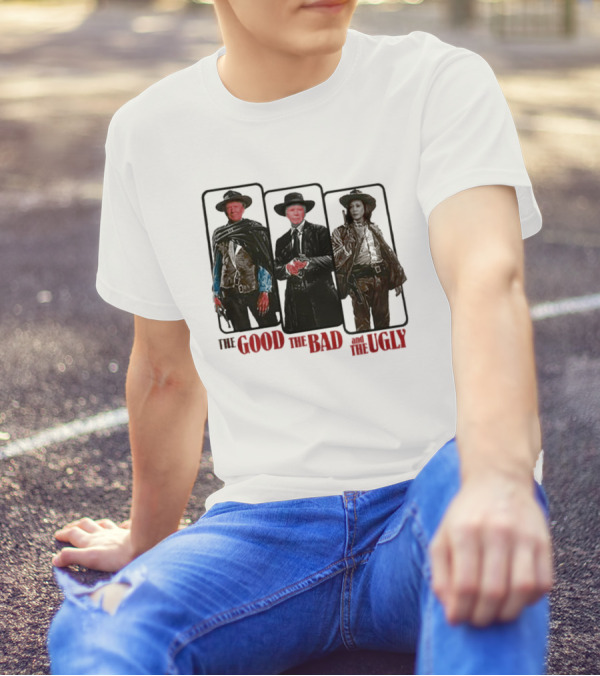 The Good The Bad And The Ugly Trump Biden Harris T-Shirt