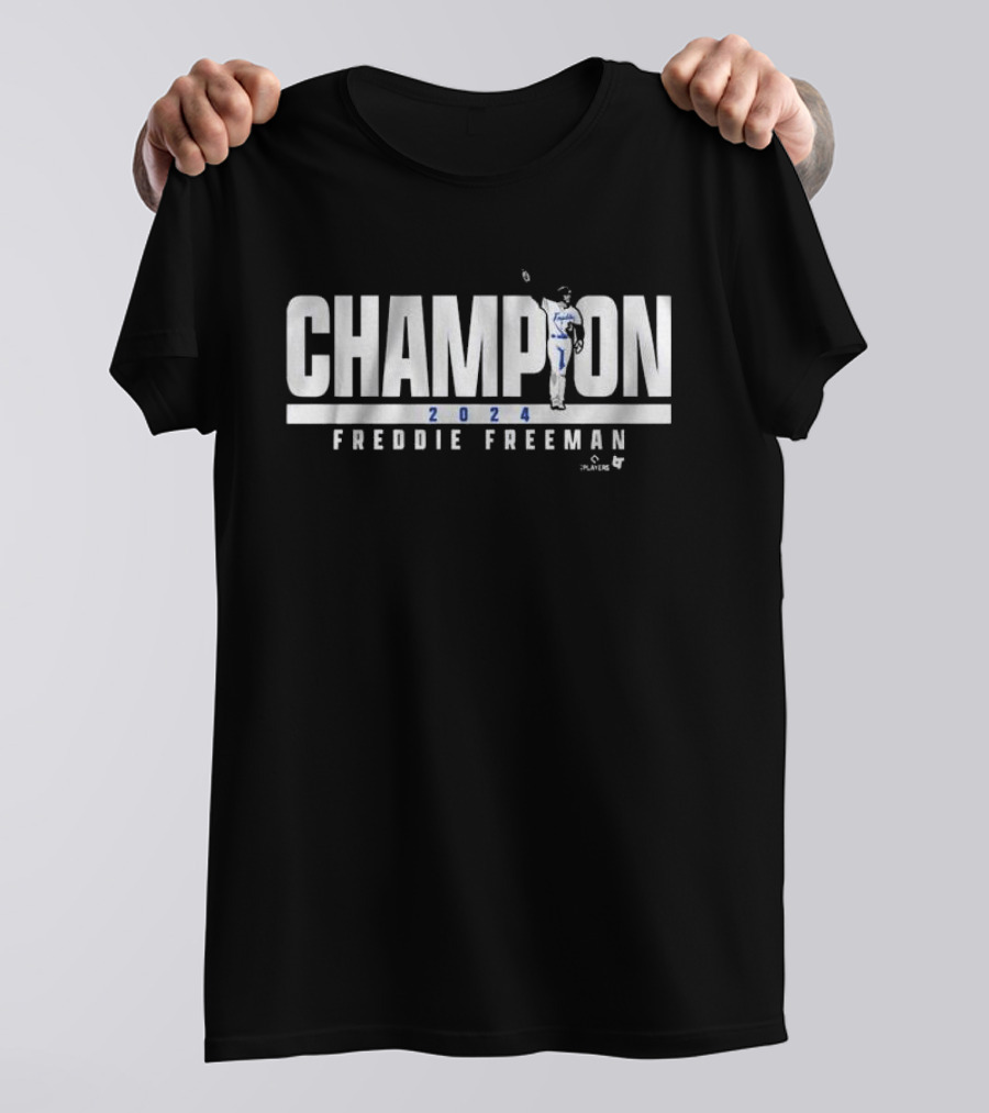 CHAMPION 2024 Freddie Freeman LA Dodgers Player T-Shirt