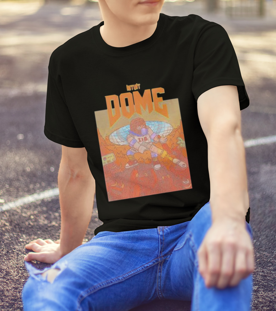 Intuit Dome Futuristic Mascot With Basketball Energy Disc T-Shirt