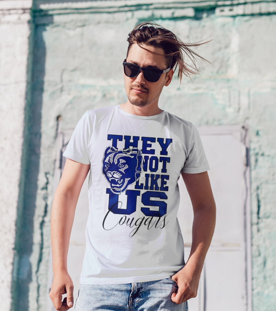 BYU Cougars Football Team 2024 They Not Like Us Cougars T-Shirt