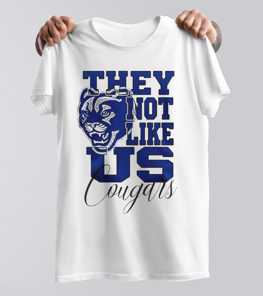 BYU Cougars Football Team 2024 They Not Like Us Cougars T-Shirt