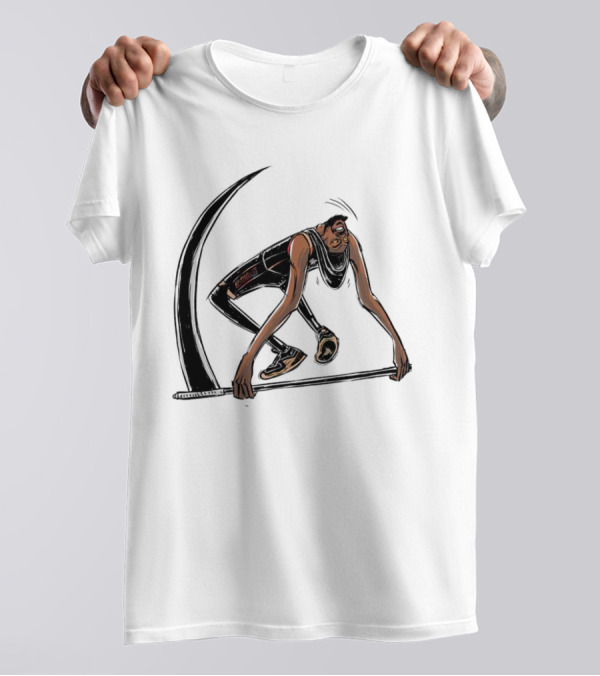 Kevin Durant Phoenix Suns Slim Reaper Cartoon Basketball Star T-Shirt