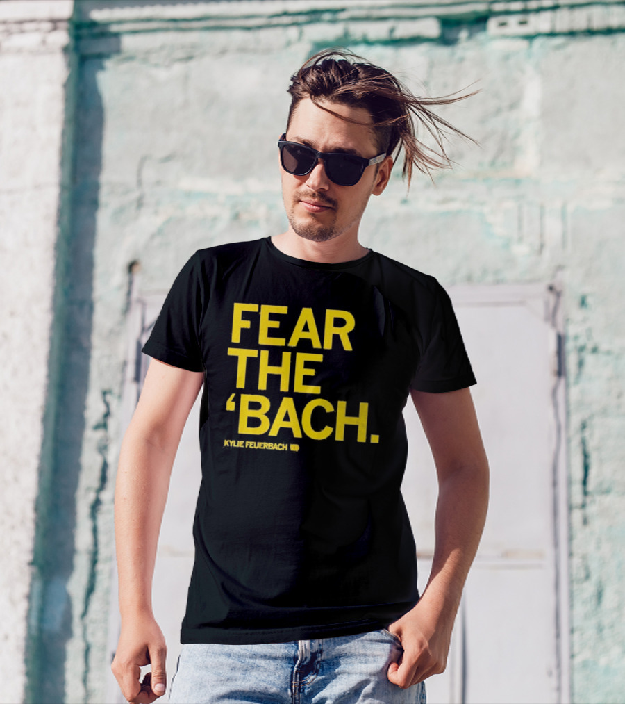 Fear The 'Bach Kylie Feuerbach Iowa Hawkeyes T-Shirt