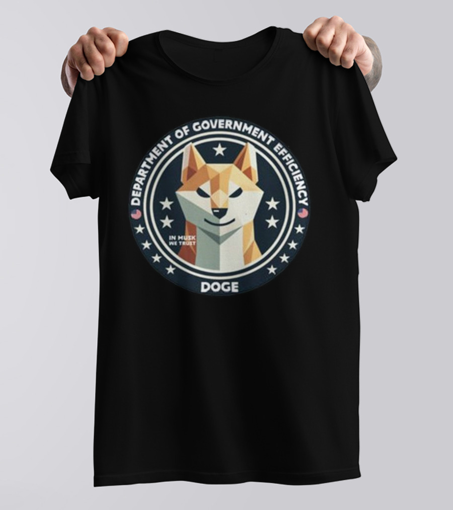 D.O.G.E. Field Agent 2024 Department Of Government Efficiency In Musk We Trust T-Shirt