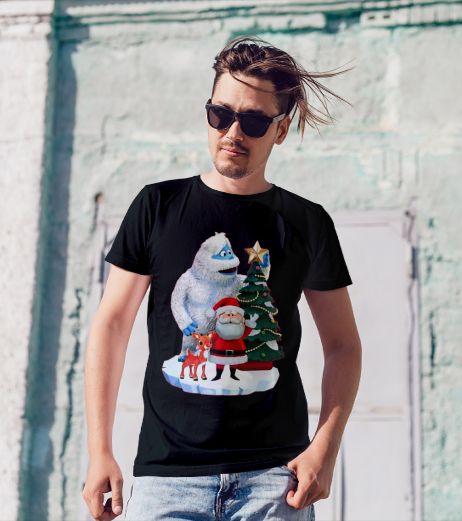 Bumble Rudolph Santa Christmas Tree Exclusive Rudolph The Red Nosed Reindeer T-Shirt