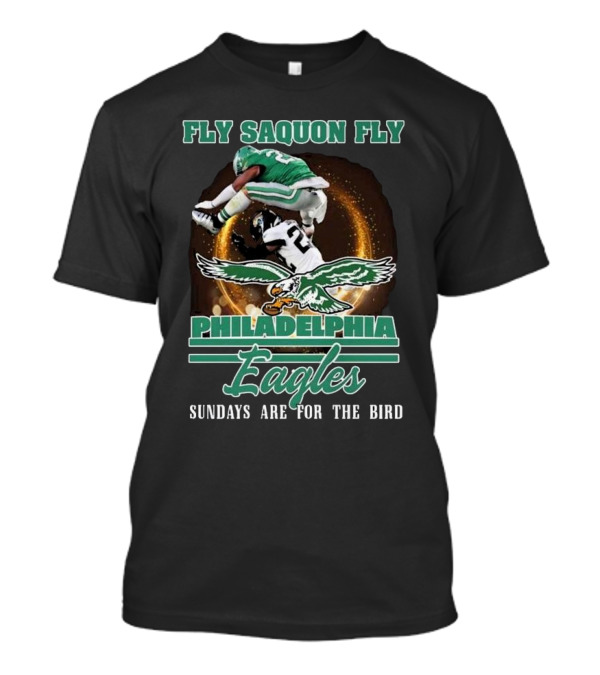 Fly Saquon Fly Philadelphia Eagles Sundays Are For The Bird T-Shirt