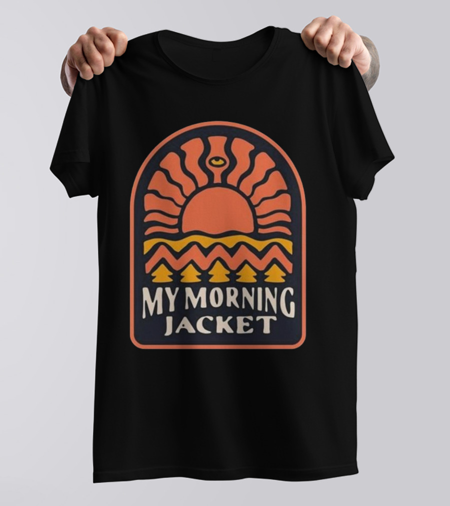 My Morning Jacket Sunrise Waves Solar Flare T-Shirt