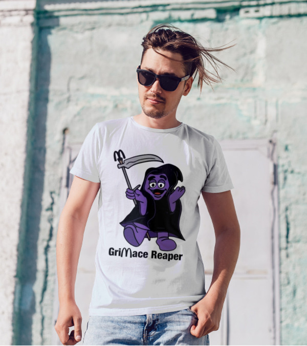Grimace Reaper Grimace McDonald’s Crossover T-Shirt