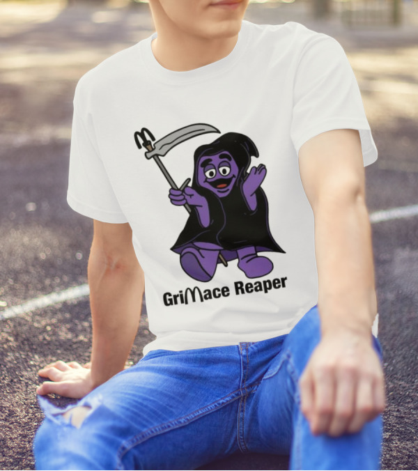 Grimace Reaper Grimace McDonald’s Crossover T-Shirt