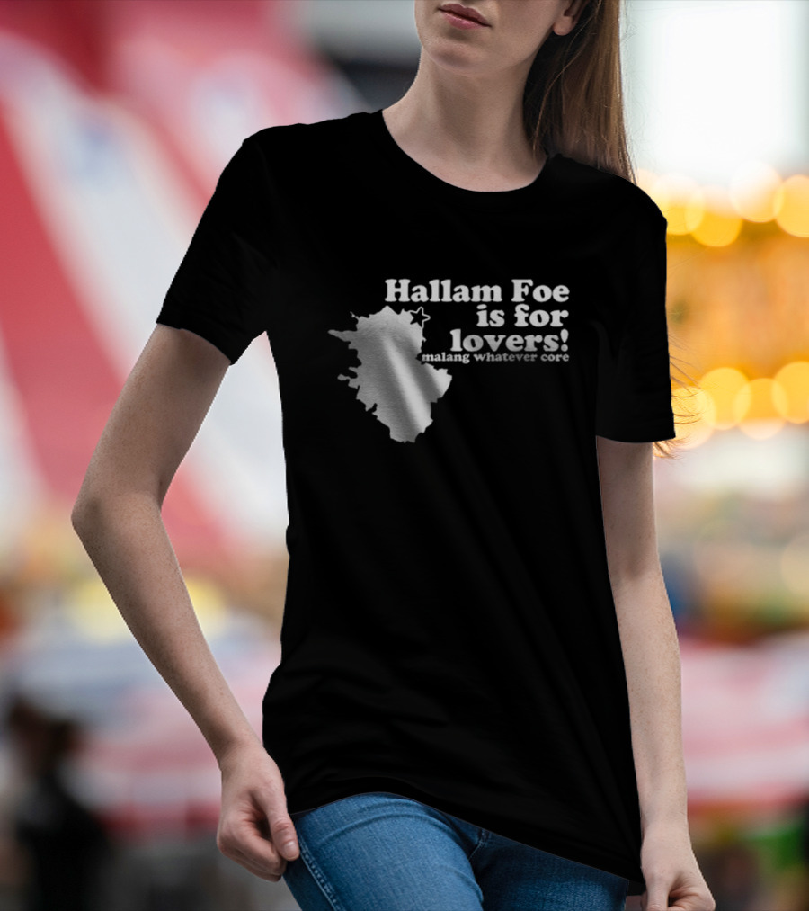 Hallam Foe Is For Lovers Malang Whatever Core Map Star T-Shirt