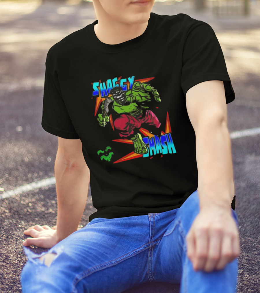 Shaggy Smash The Shaggy Show Smash New T-Shirt