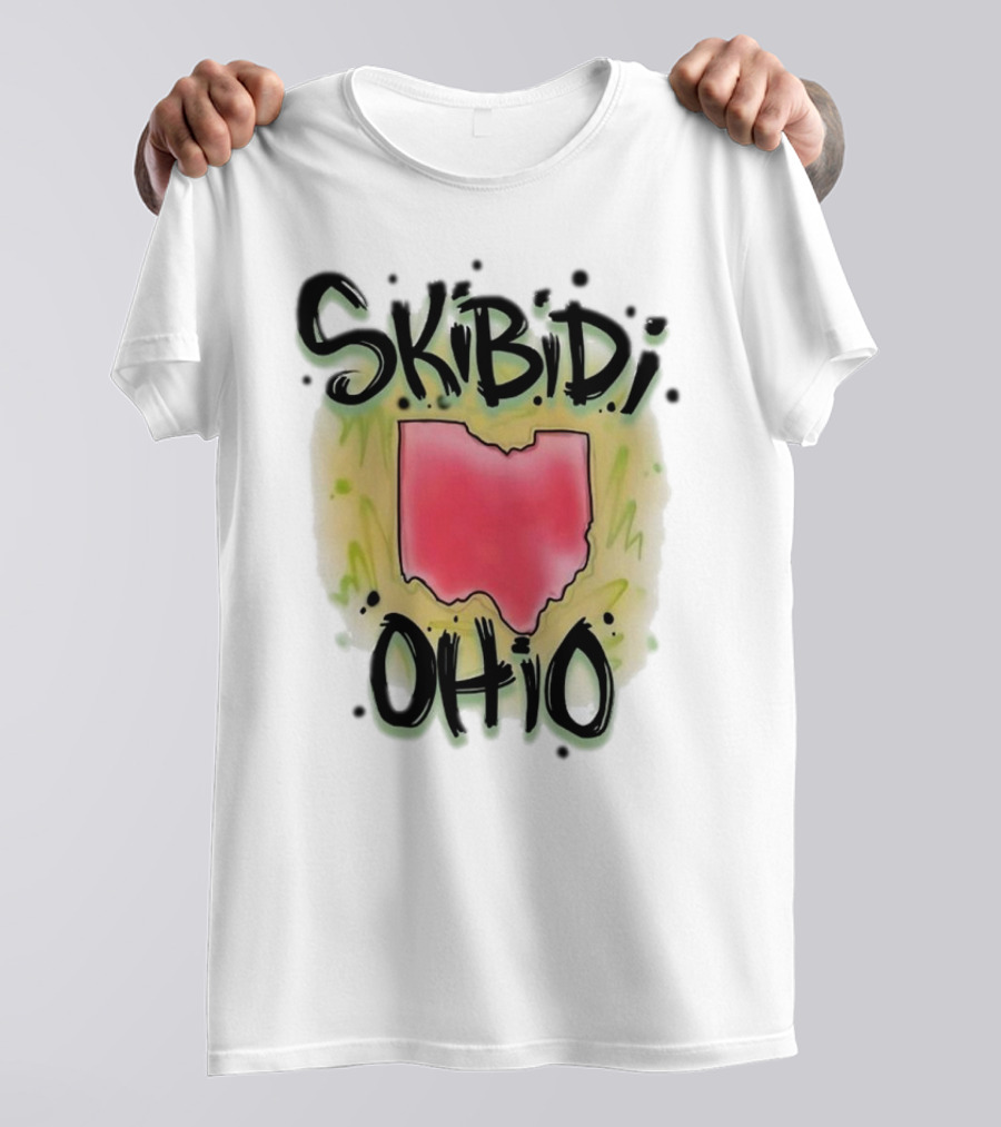 Foolish Gamers Skibidi Ohio Map T-Shirt
