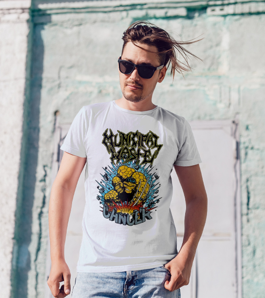 Municipal Waste SOIA Thing Clobberin Cancer Explosion T-Shirt
