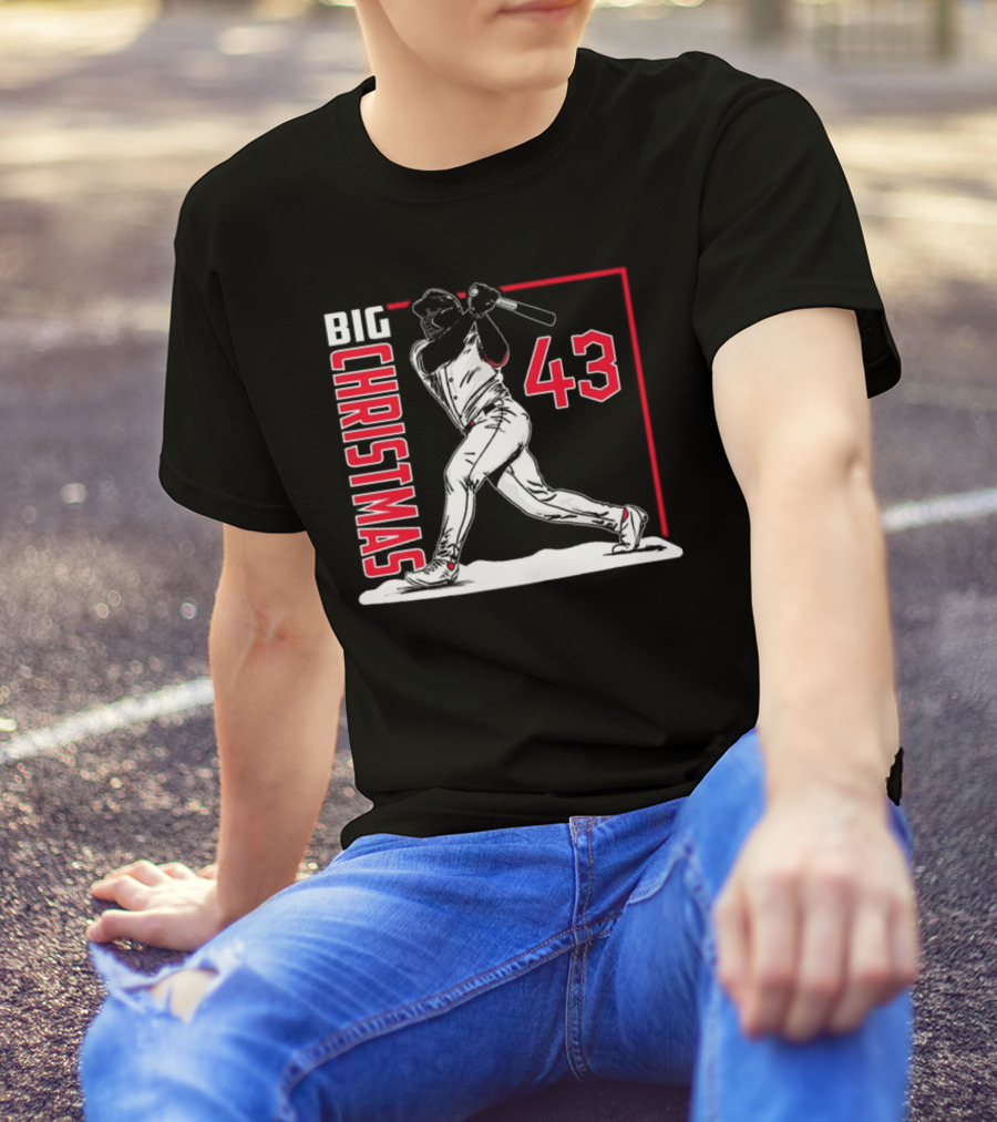 Big Christmas 43 Baseball Cleveland Guardians T-Shirt