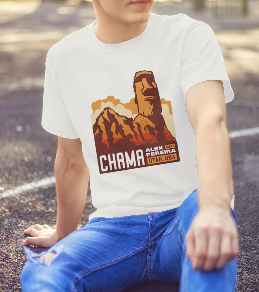 Chama Alex Pereira 307 Stonehead Utah USA T-Shirt
